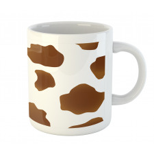 Brown Spots on Cow Mug