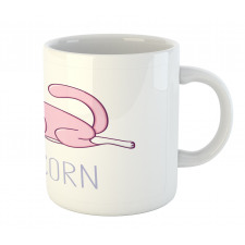 Pink Funny Mascot Mug