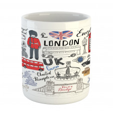 London Double Decker Bus Mug