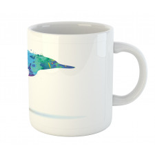 Vibrant Ocean Mammal Mug