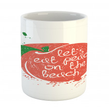 Soft Fruit Quirky Words Mug