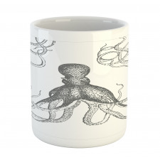 Animal Tentacles Marine Mug