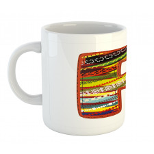 R Aztec Tribal Mug