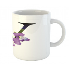 Viola Sororia Flower Mug