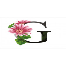 Gerbera Blossom G Font Mug