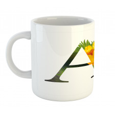 Floweringlphabet Mug