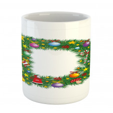 Happy Christmas Pine Mug