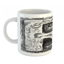 Iron Tones Uppercase R Mug