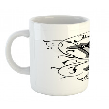 Capital Y Calligraphy Mug
