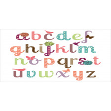 Girly Feminine Alphabet Mug