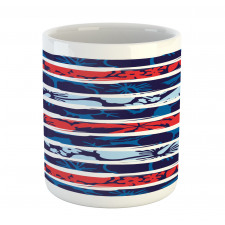 Tropical Hibiscus Beach Mug