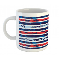 Tropical Hibiscus Beach Mug