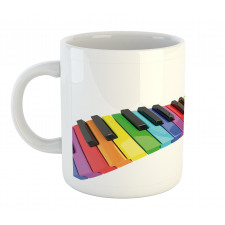 Vibrant Keyboard Arts Mug