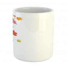 Maple Aspen Leaf Frame Mug