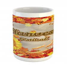 Festival Autumn Leaves Mug