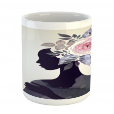 Lady Flower Feminine Mug