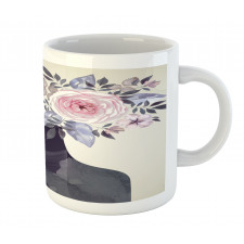 Lady Flower Feminine Mug