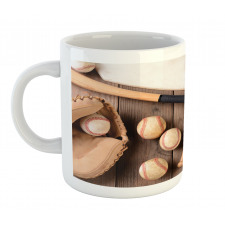 Bats Balls and Gloves Mug