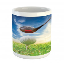 Golf Club and Ball Mug