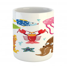 Underwater Wildlife Fun Mug