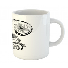 Body Art Doodle Mug