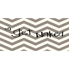 Get Naked Heart Zig Zag Mug