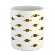 Honey Maker Insect Pattern Mug