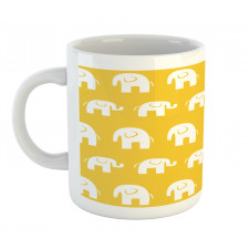 Monotone Animal Pattern Mug