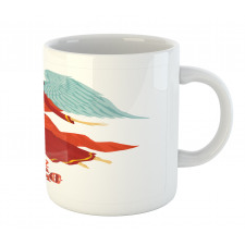 Woman with Wings Dress Mug