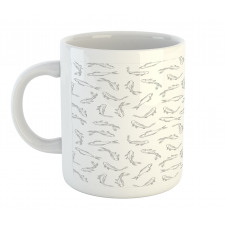 Marine Theme Fishes Mug