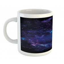 Space Illustration Galaxy Mug