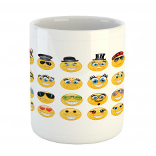 Cartoon Faces Viking Mug