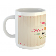 Love Themed Words Mug