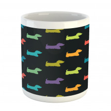 Terrier Silhouettes Mug