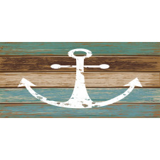 Grunge Marine Wooden Plank Mug