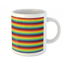 Colorful Rainbow Scale Mug