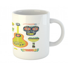 Mexican Motifs Taco Mug