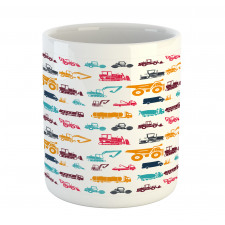 Colorful Trucks Mug