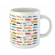 Colorful Trucks Mug