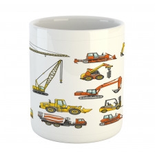 Cartoon Machinery Mug