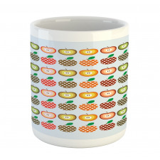 Retro Polka Dots Colorful Mug