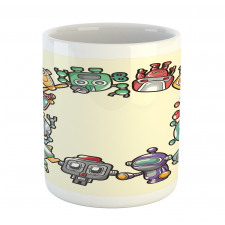 Friendly Robots Toys Mug