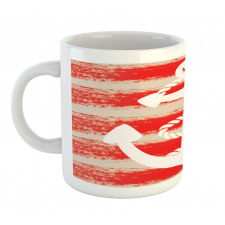 Rope Stripes Nautical Mug