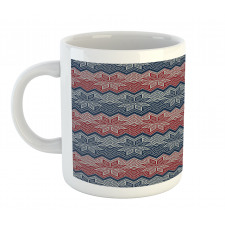 Traditional Floral Retro Mug