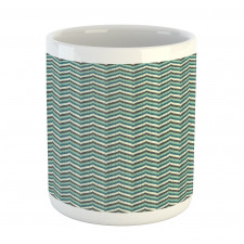 Abstract Wavy Lines Mug