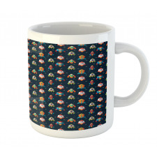 Cartoon Style Space Mug