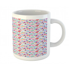 Colorful Stones Design Mug