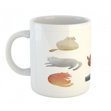 Watercolor Kitties Pet Mug