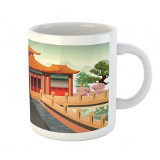 Chinese Building Asia Mug