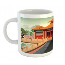 Chinese Building Asia Mug